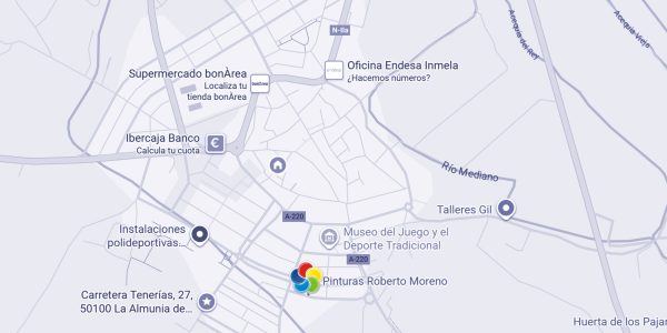 Mapa Situación Pinturas Roberto Moreno